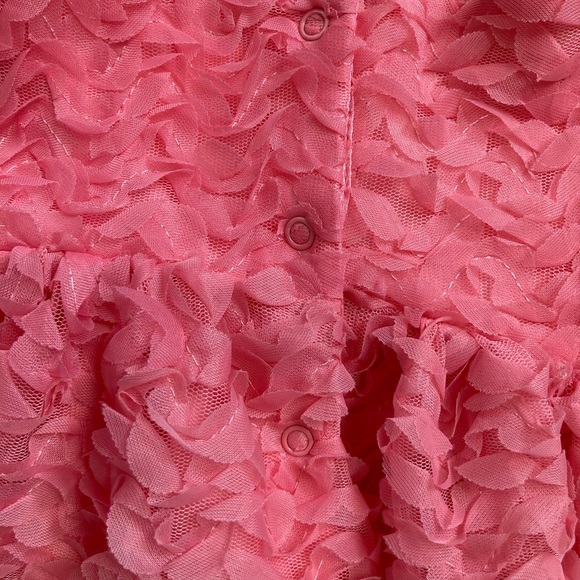 Pink ruffle Dress 3-6 months - Picture 2 of 4